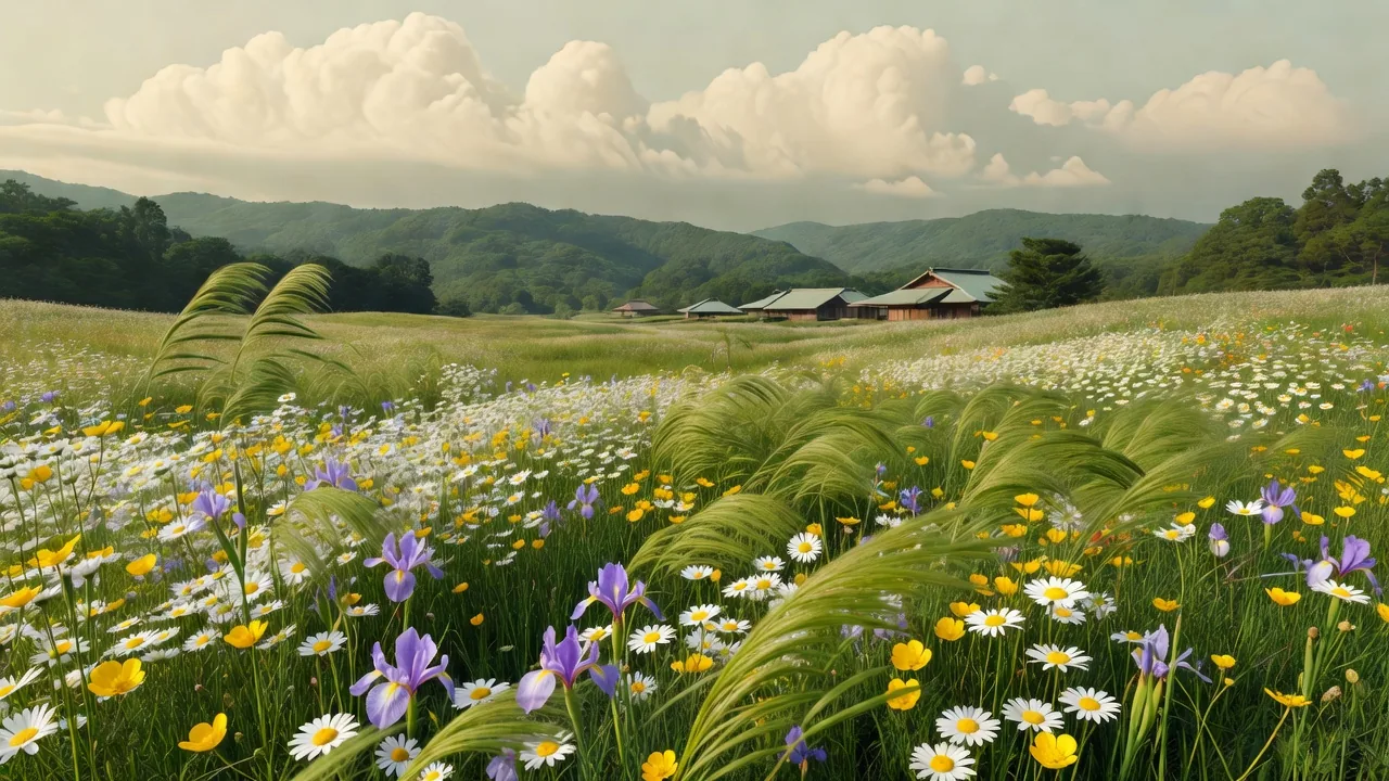 野の花々